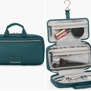 TUMI small Madeline Cosmetic Bag in Lagoon